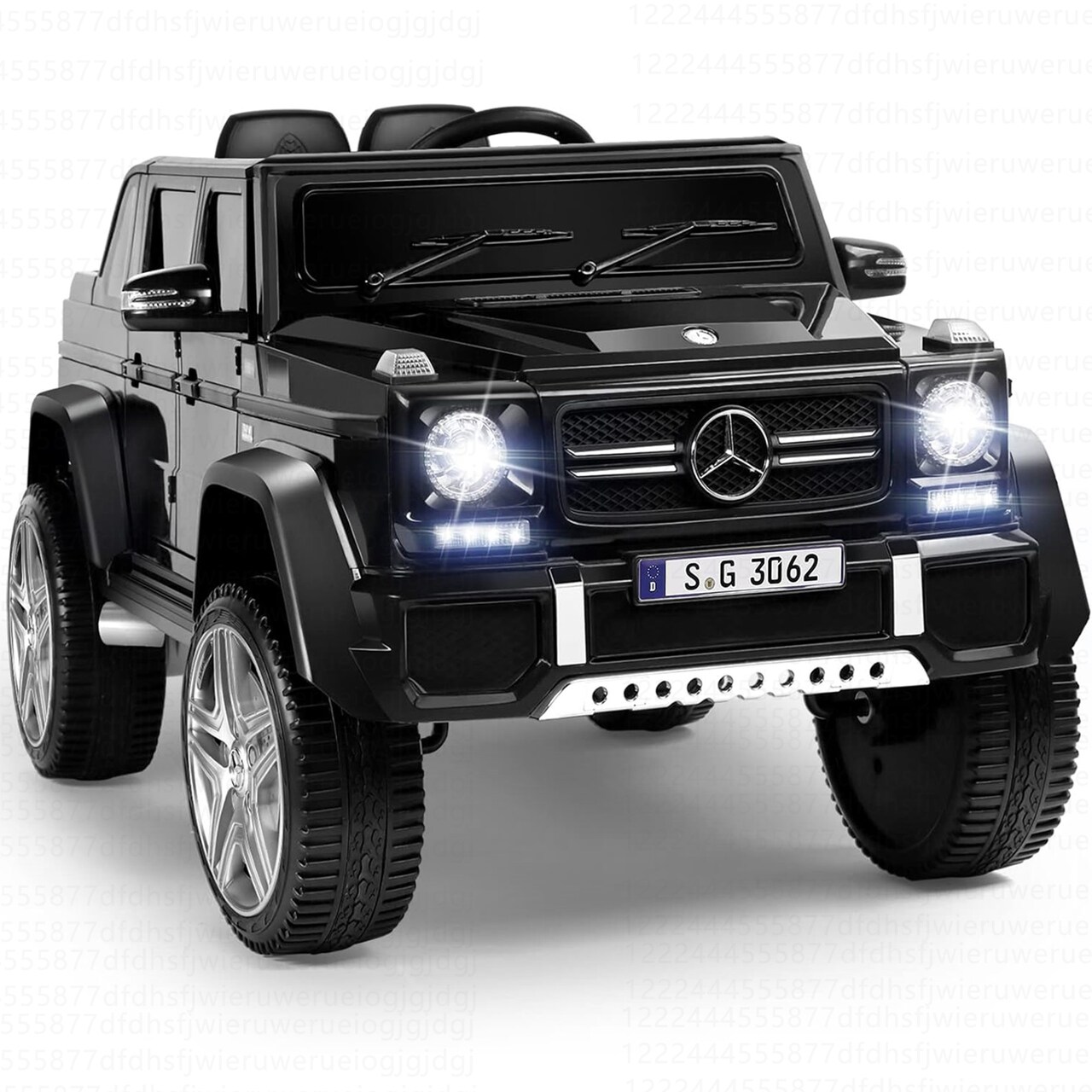 Costway Mercedes Benz 12V Electric Kids Ride On Car RC Remote Control W/Trunk